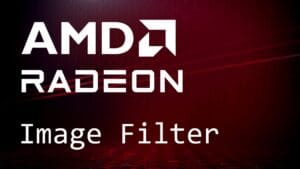 AMD Radeon Image Filter