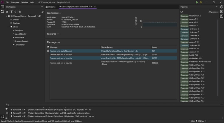 GPU Reshape integration workspace